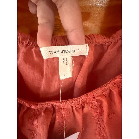 Maurices Pink Ruffle Tank Top - Picture 6 of 9